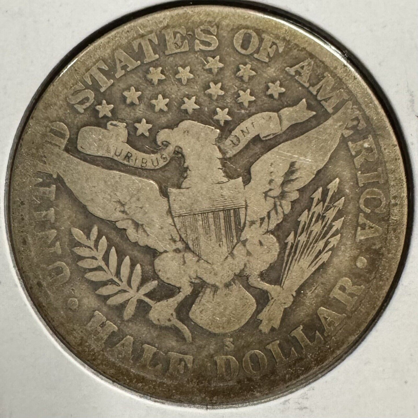 1912 S Barber Half Dollar - Good