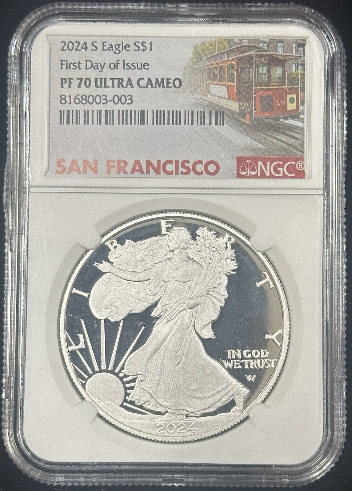 2024 S Silver Eagle NGC PF70 Ultra Cameo - JP32