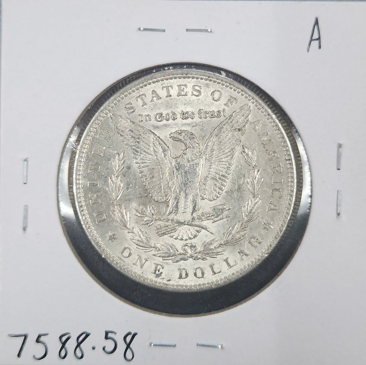 1900 Morgan Dollar AU58 7588.58-A — Reverse