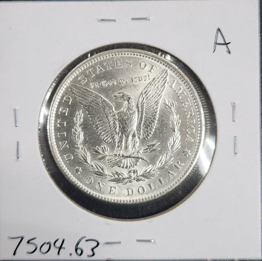 1889 Morgan Dollar MS63 7504.63-A — Reverse