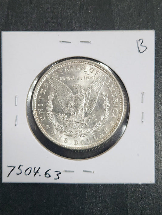1890 Morgan Dollar MS63 7504.63-B — Reverse