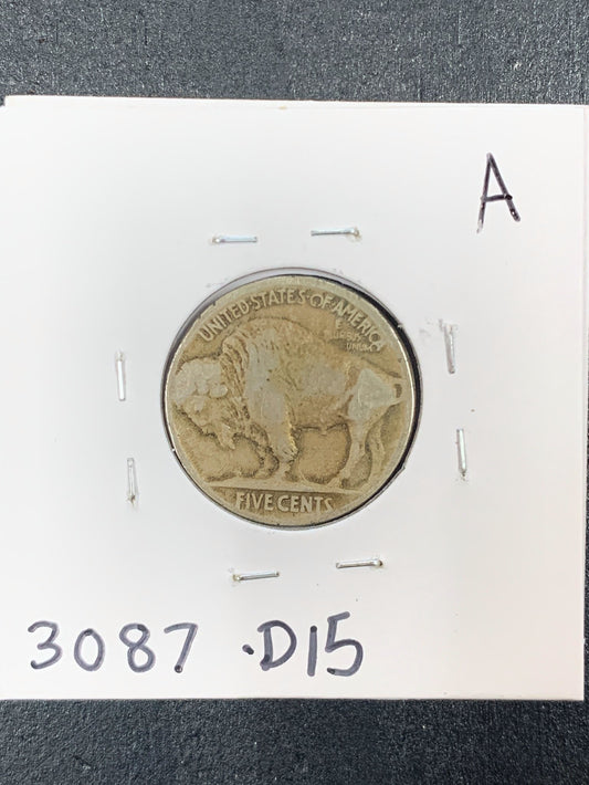 1923 Buffalo Nickel Fine 3087.D15-A — Reverse