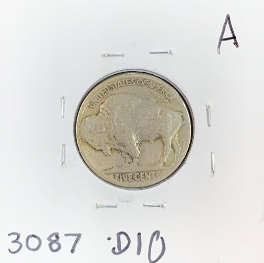 1923 Buffalo Nickel VG 3087.D10-A — Reverse