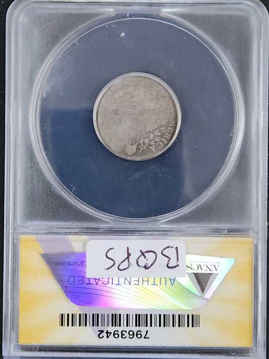 1805 Draped Bust Dime JR-2 4 Berries – ANACS Good 6 Details (Bent, Scratched) BQPS — Reverse