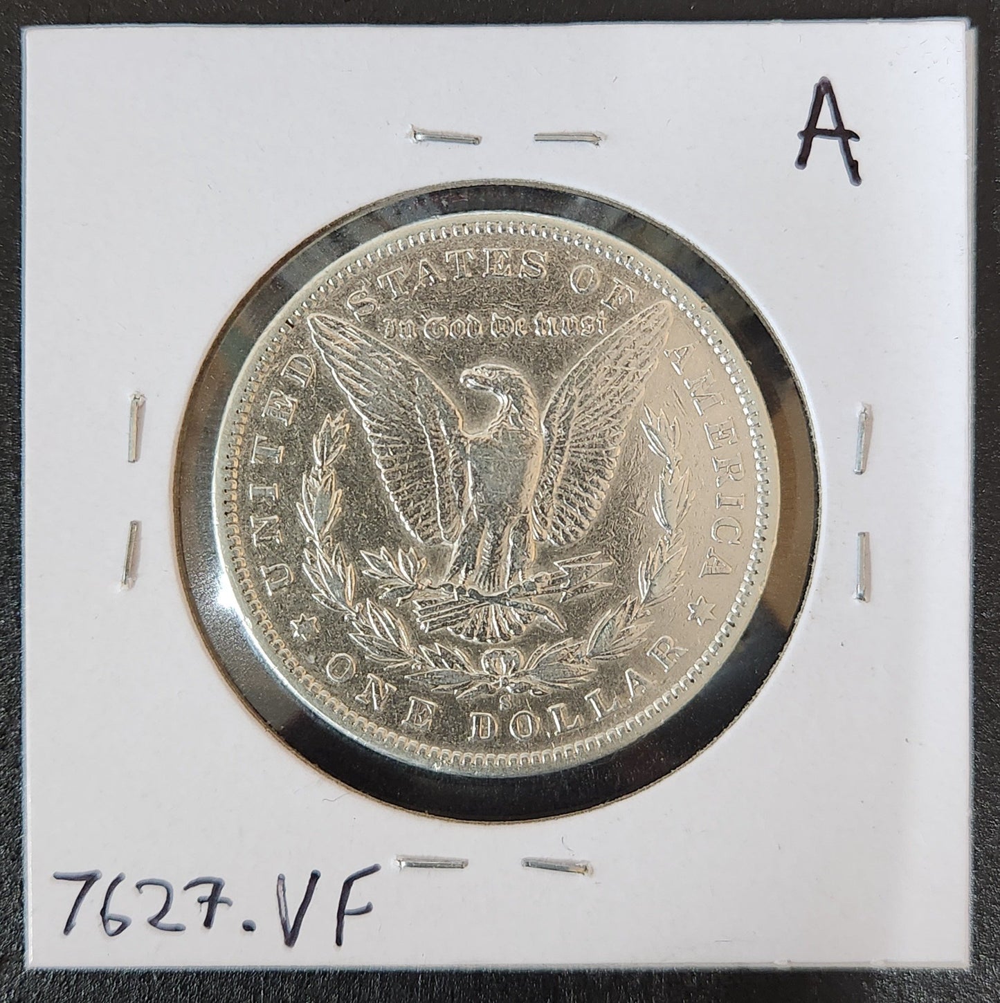 1896-S Morgan Dollar VF DETAILS 7627.VF — Reverse