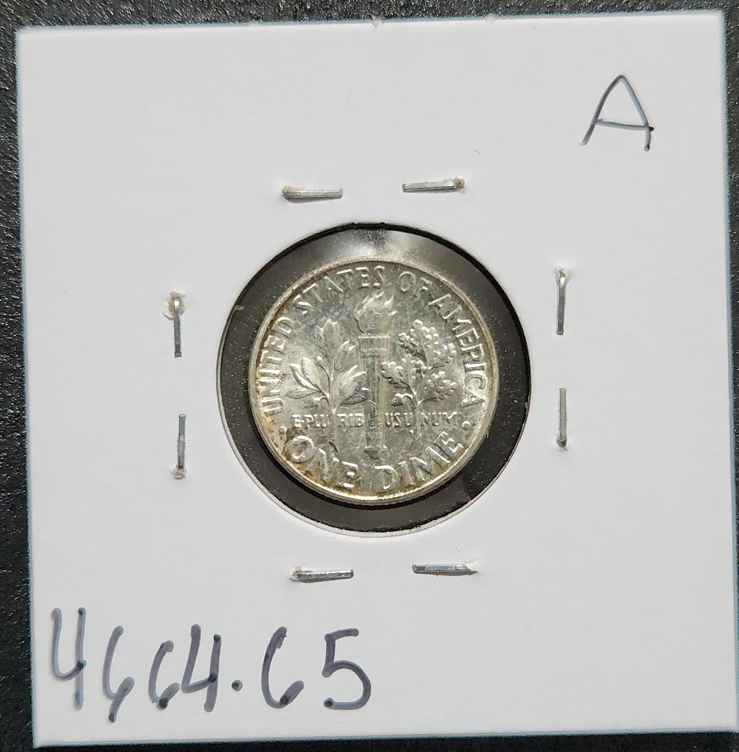 1953 Roosevelt Dime MS-65 4664.65 — Reverse
