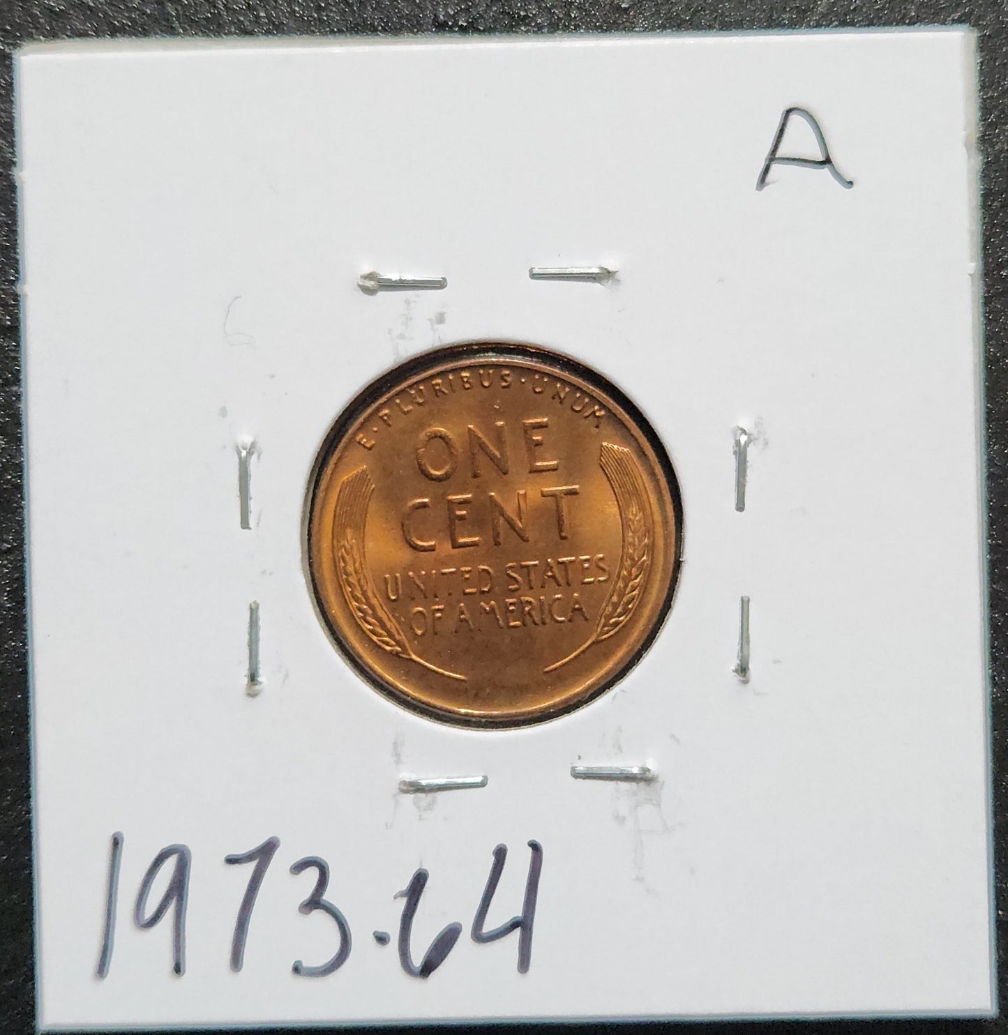 1942 Wheat Cent MS-64 1973.64 — Reverse