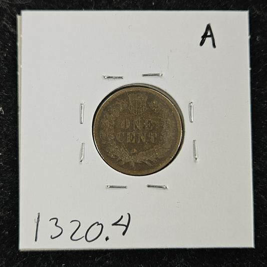 1871 Indian Head Cent Good-4 1320.4-A — Reverse