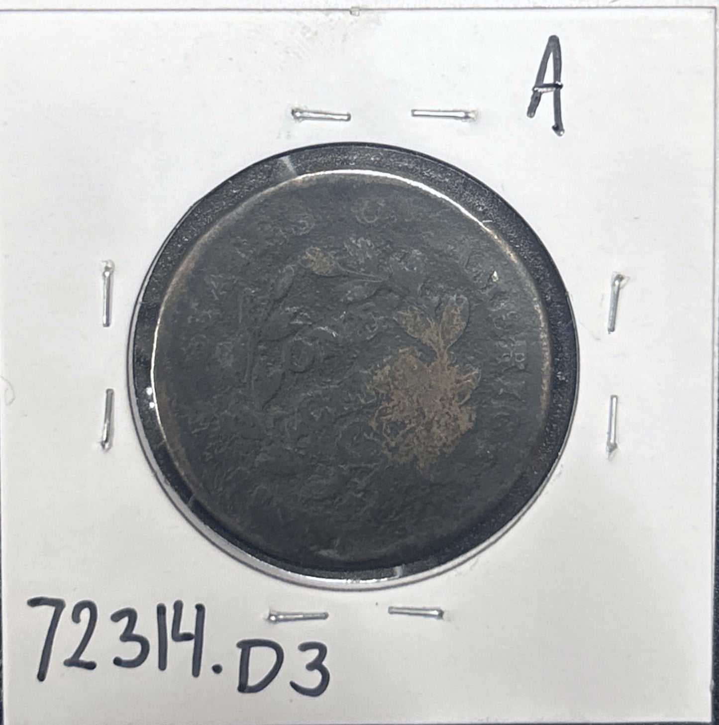 1796-1807 Draped Bust Cent 72314.D3-A — Reverse