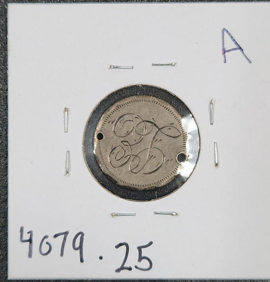 1882 Seated Dime Love Token VF 4079.25-A — Reverse