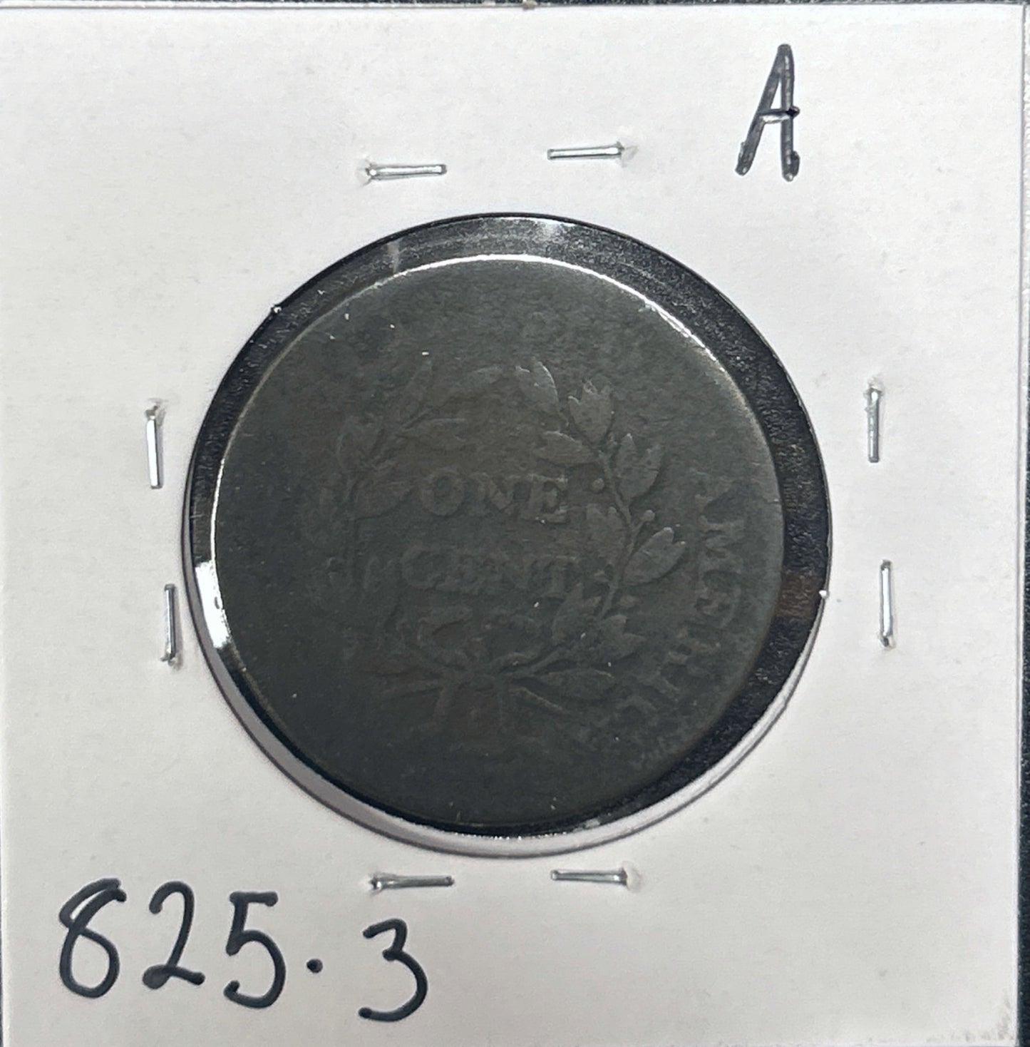 1804 Draped Bust Cent 825.3-A — Reverse