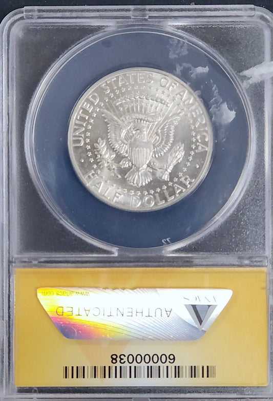 1964-D Kennedy Half Dollar AU53 6921.53-00670753600000381000 — Reverse