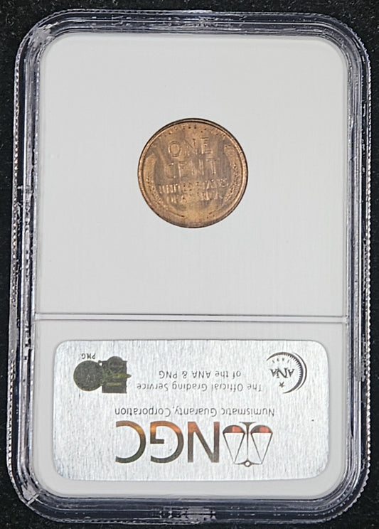 1909-S VDB Lincoln Cent NGC MS64RD Key Date Coin!!! 1801.64-1931872002 — Reverse