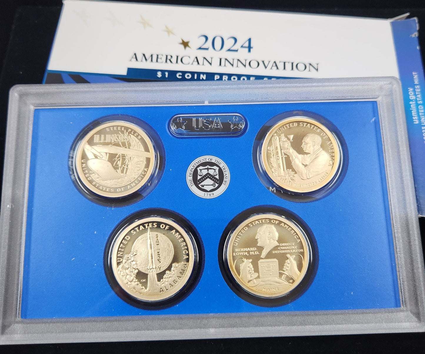 2024 American Innovation $1 Coin Proof Set — Holder