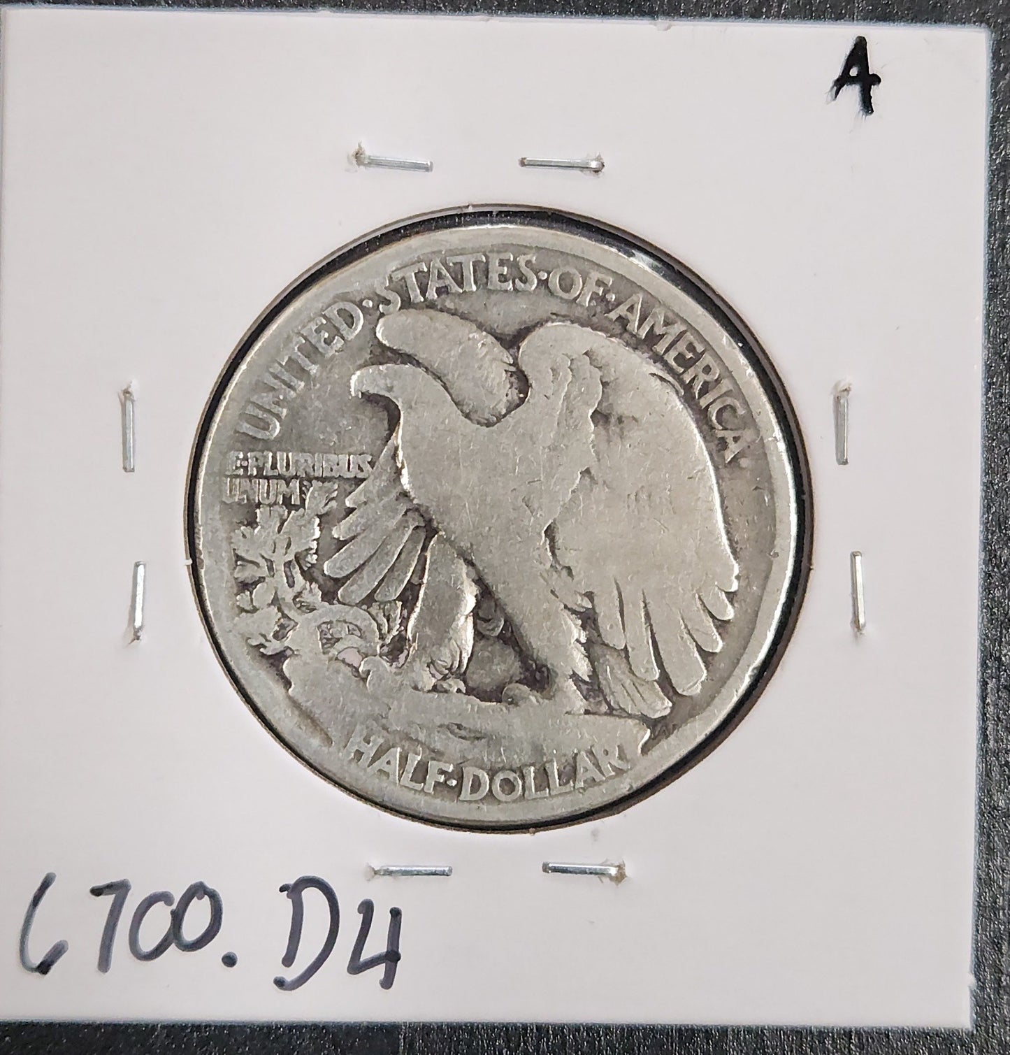 1918 Walking Liberty Half Good — Reverse
