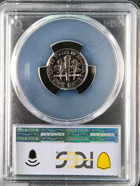 1987-S Roosevelt Dime PR69 DCAM PCGS 5006.69-1000952690069056131682 — Reverse