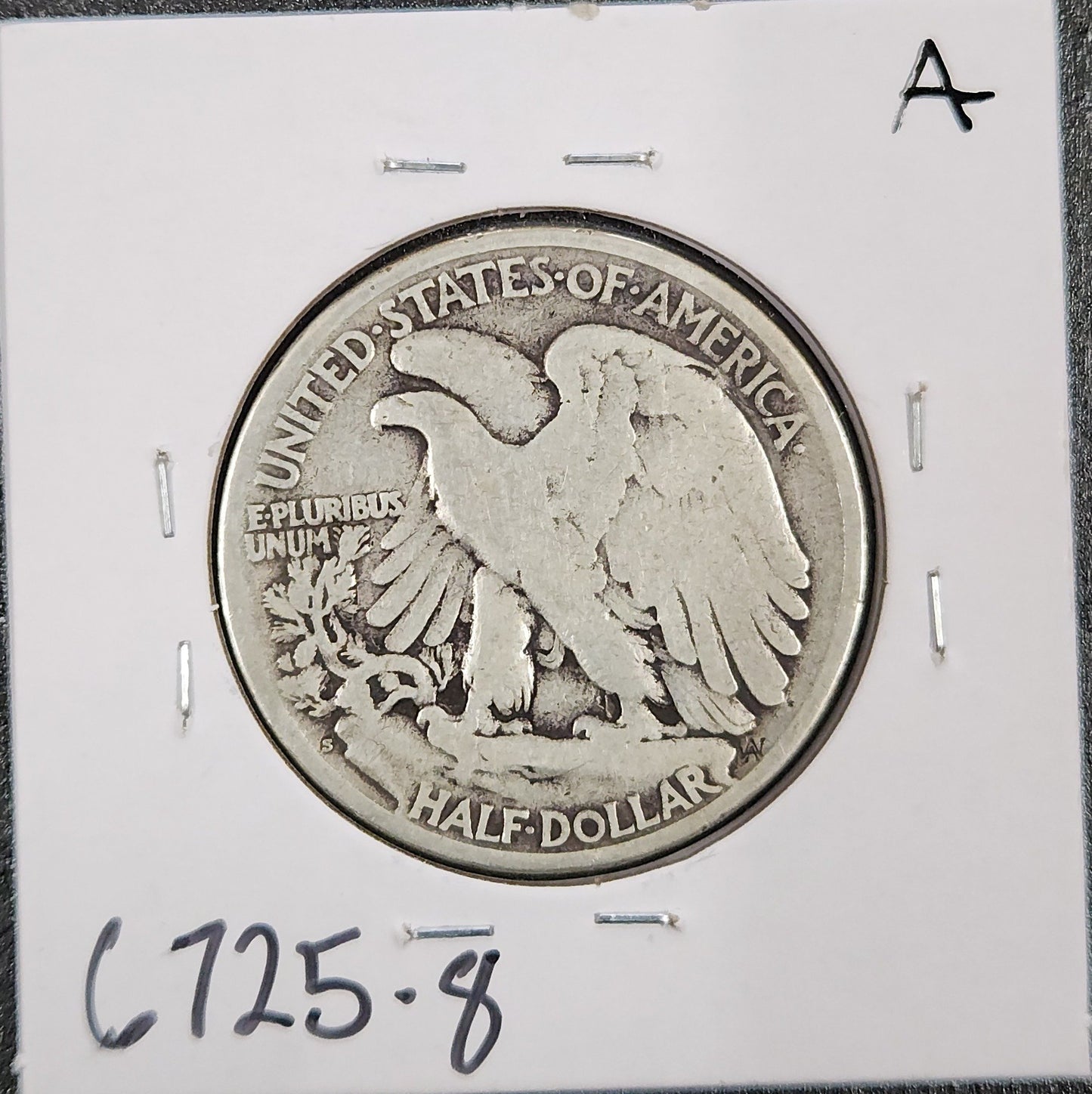 1923-s Walking Liberty Half VG-8 — Reverse
