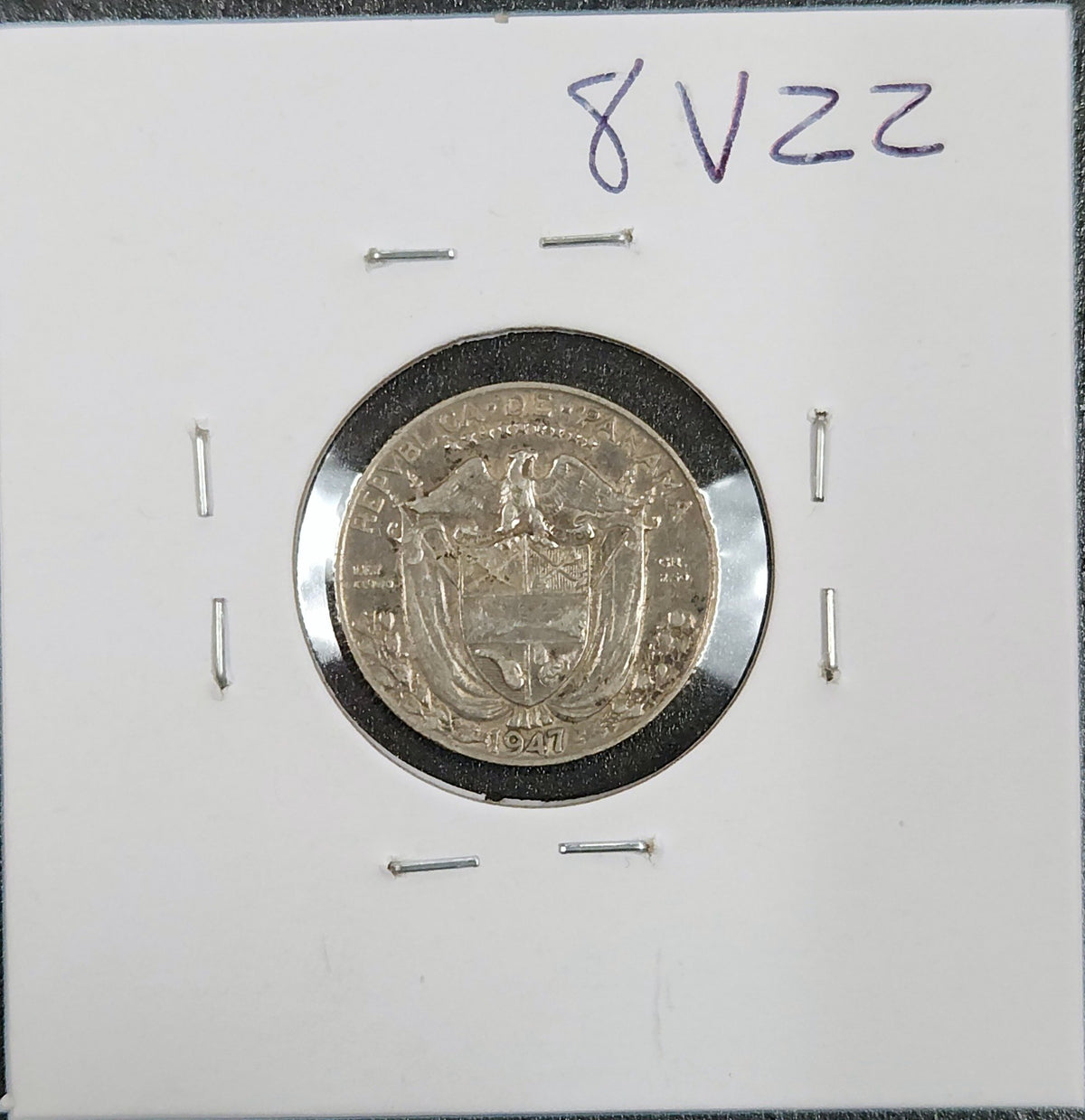 1947 1/10th Balboa KN#10.1 8VZZ — Reverse
