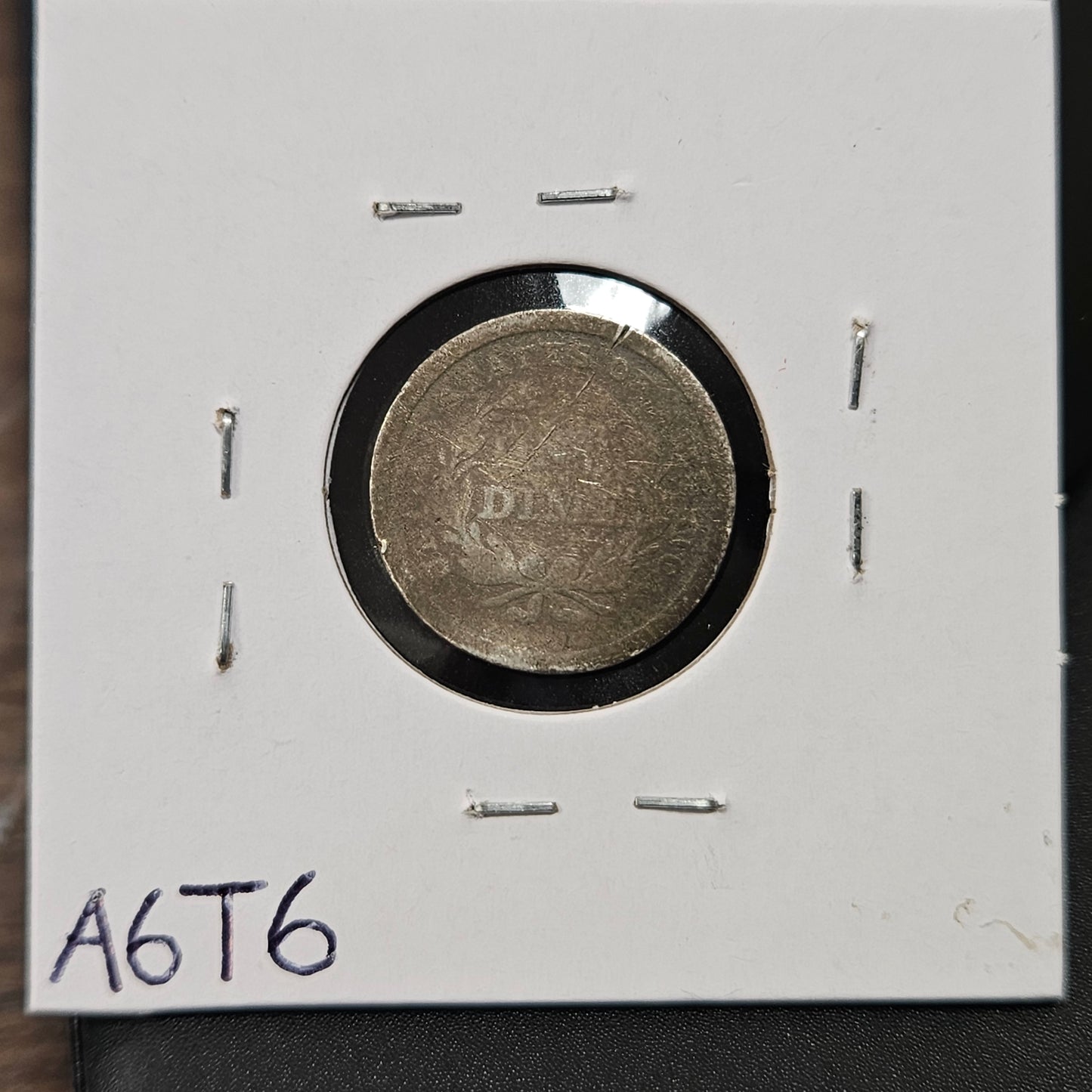 1840 Seated Dime No Drapery Damaged - Great Bargain Coin!!