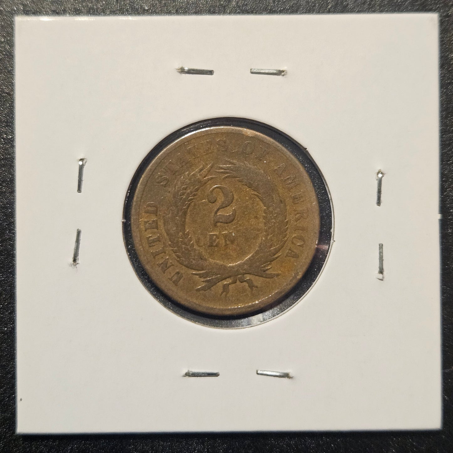 1865 2-Cent Piece Almost Good A6JP