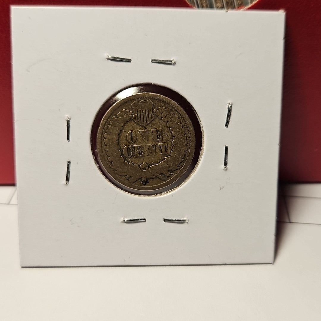 1862 Indian Head Cent Good B1058