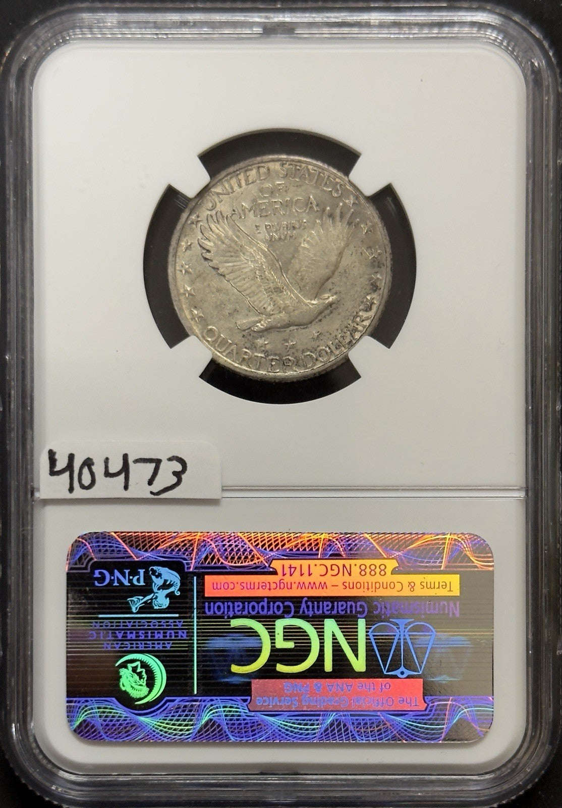 1929 Standing Liberty Quarter NGC - AU55 ( 40473 )