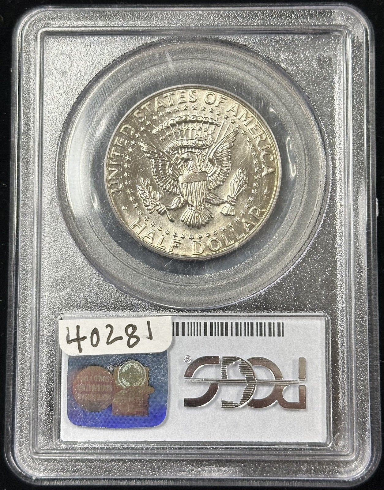 1986 D Kennedy Half Dollar PCGS MS66 - 40281