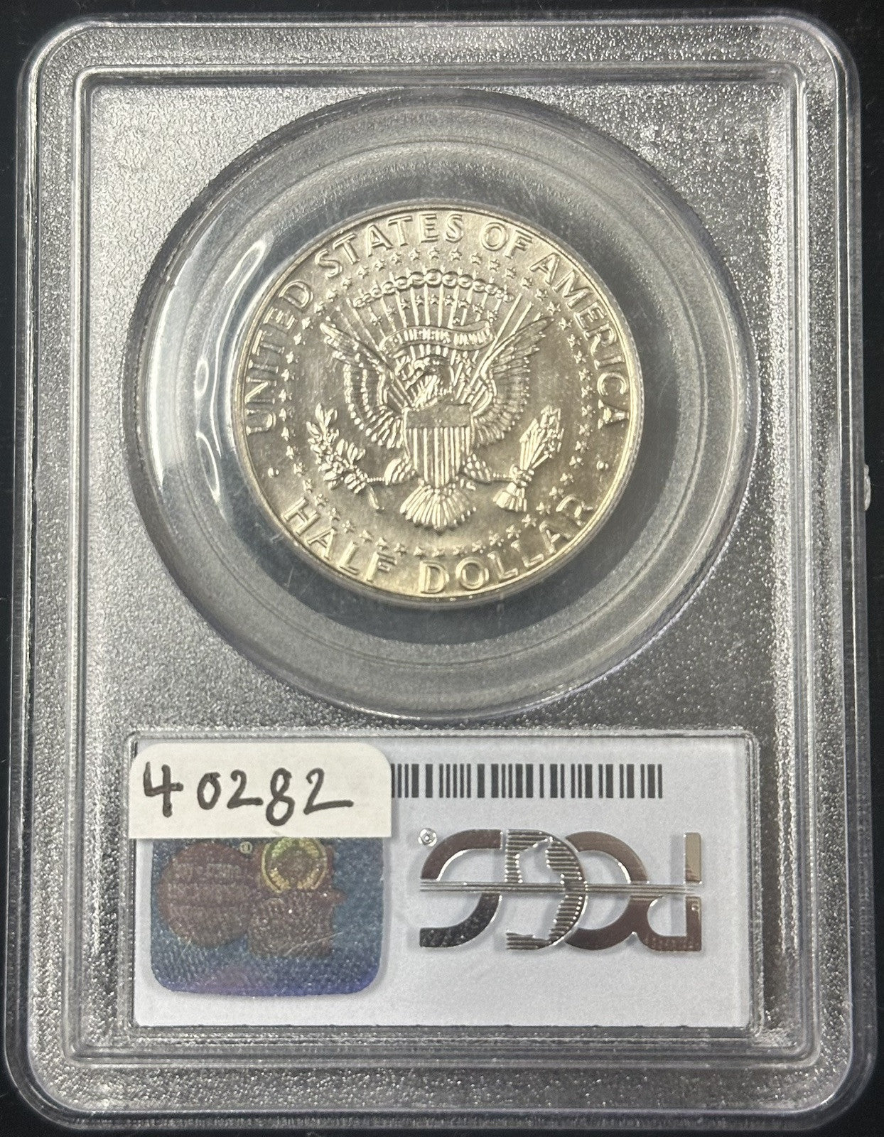 1989 D Kennedy Half Dollar PCGS MS66 - 40282