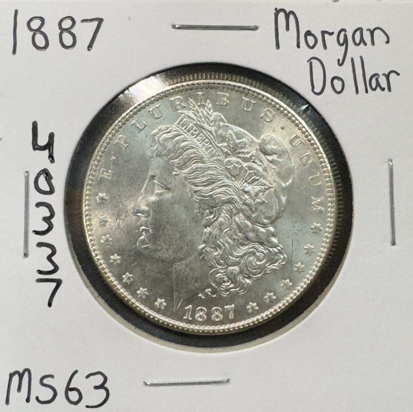 1887 Morgan Dollar - Mint State ( 40337 )