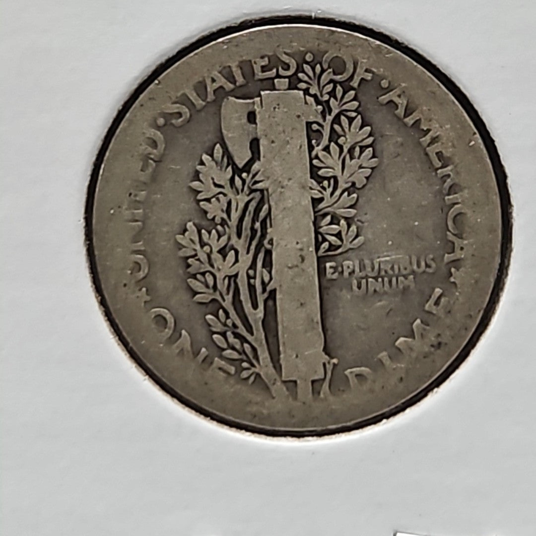 1923 Mercury Dime Almost Good B1025