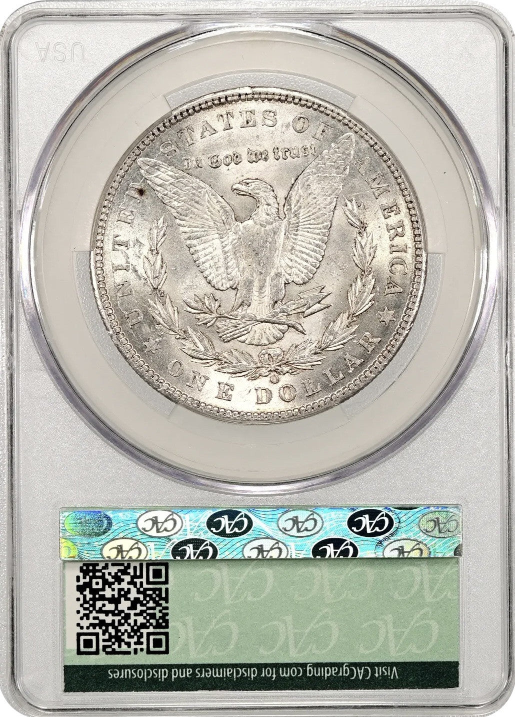 1902 O Morgan Dollar - CAC MS60 ( 40308 )