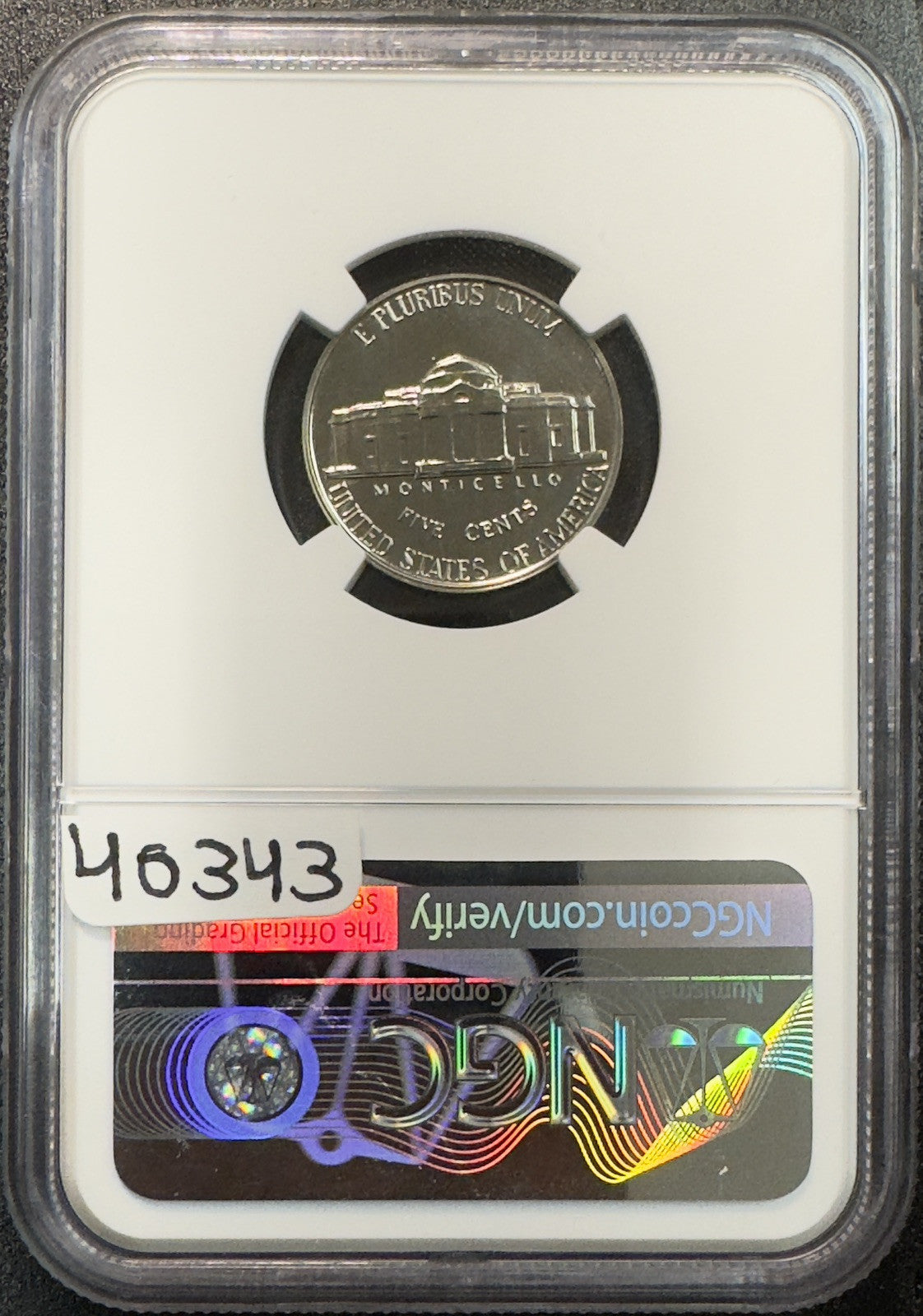 1963 Jefferson Nickel - NGC PF68 ( 40343 )