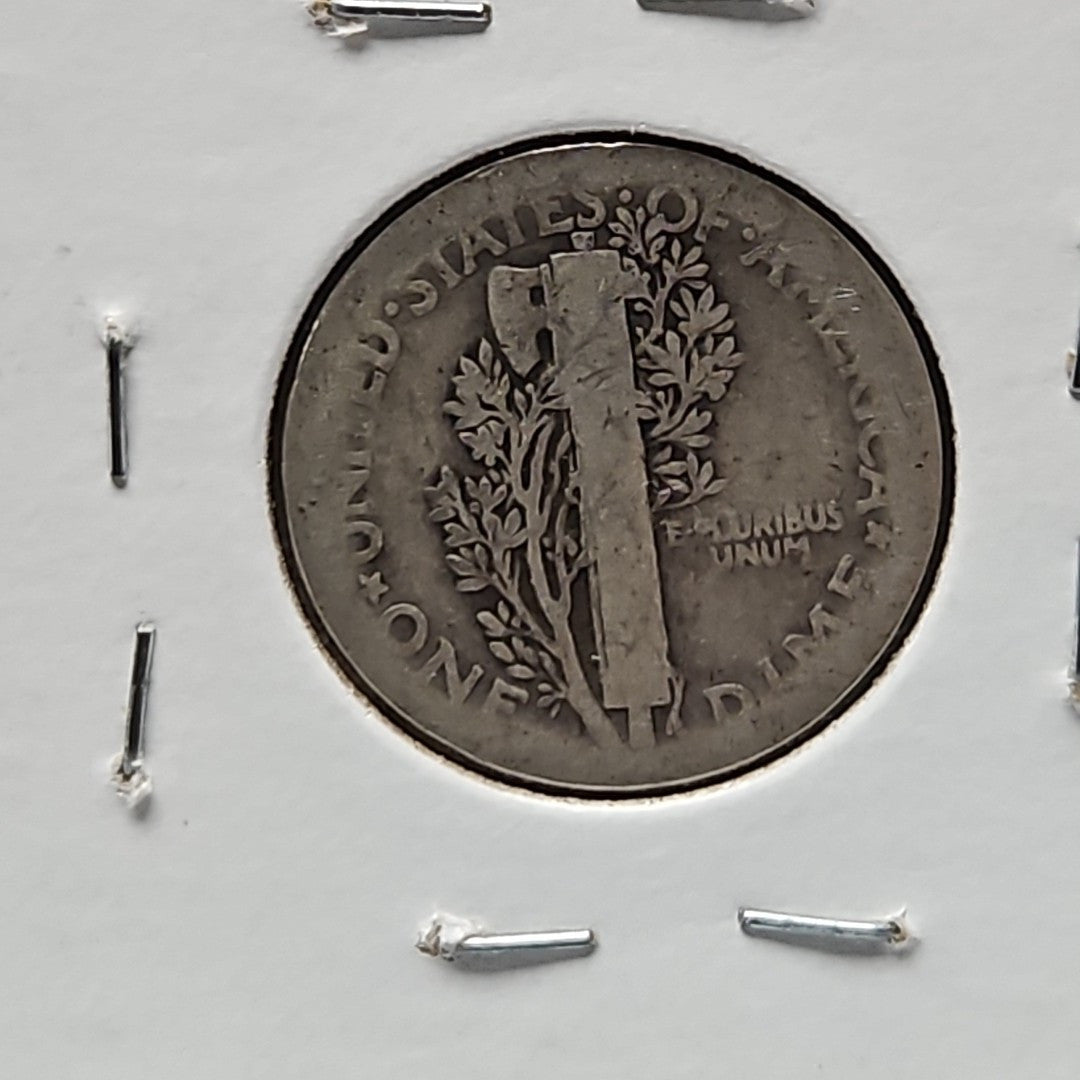1919 Mercury Dime Almost Good B1019