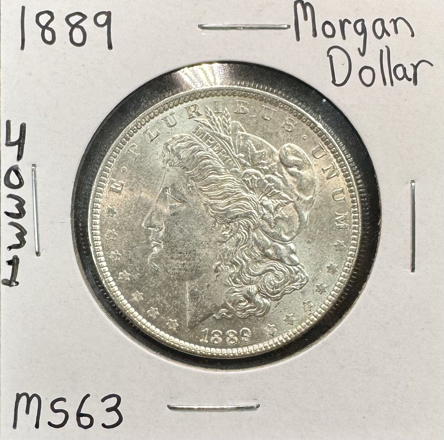 1889 Morgan Dollar - Mint State ( 40331 )
