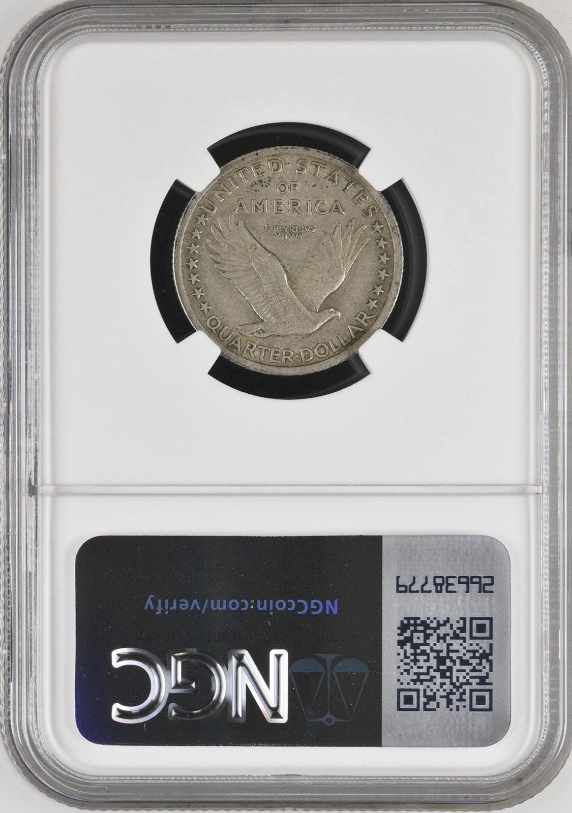 1917 Type 1 Standing Liberty Quarter - NGC XF 45 ( 40472 )