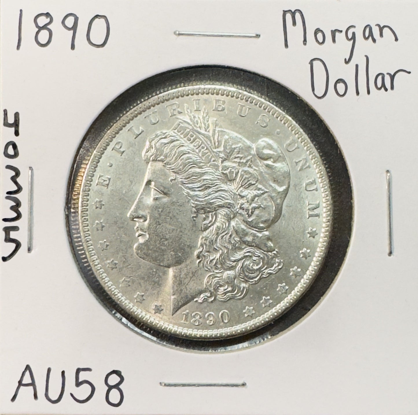 1890 Morgan Dollar - Almost Uncirculated ( 40335 )