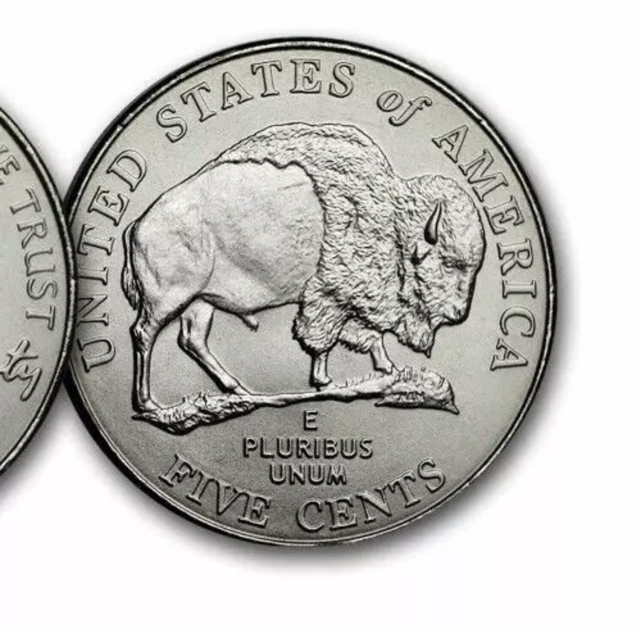 Buffalo Nickel Roll 2005 Uncirculated Denver Mint Lot Of 40 5c Coins Roll