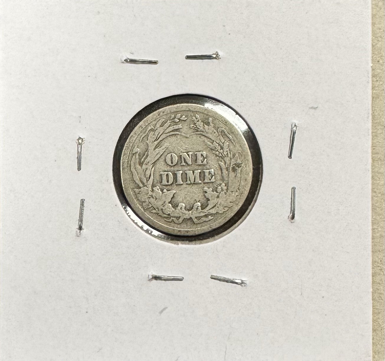 1914 Barber Dime - Good ( 40382 )
