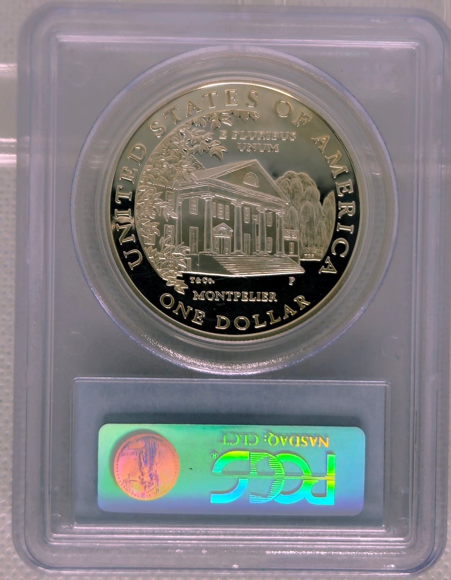 1999-P Dolley Madison PCGS PR 69 DCAM Commemorative Silver Dollar