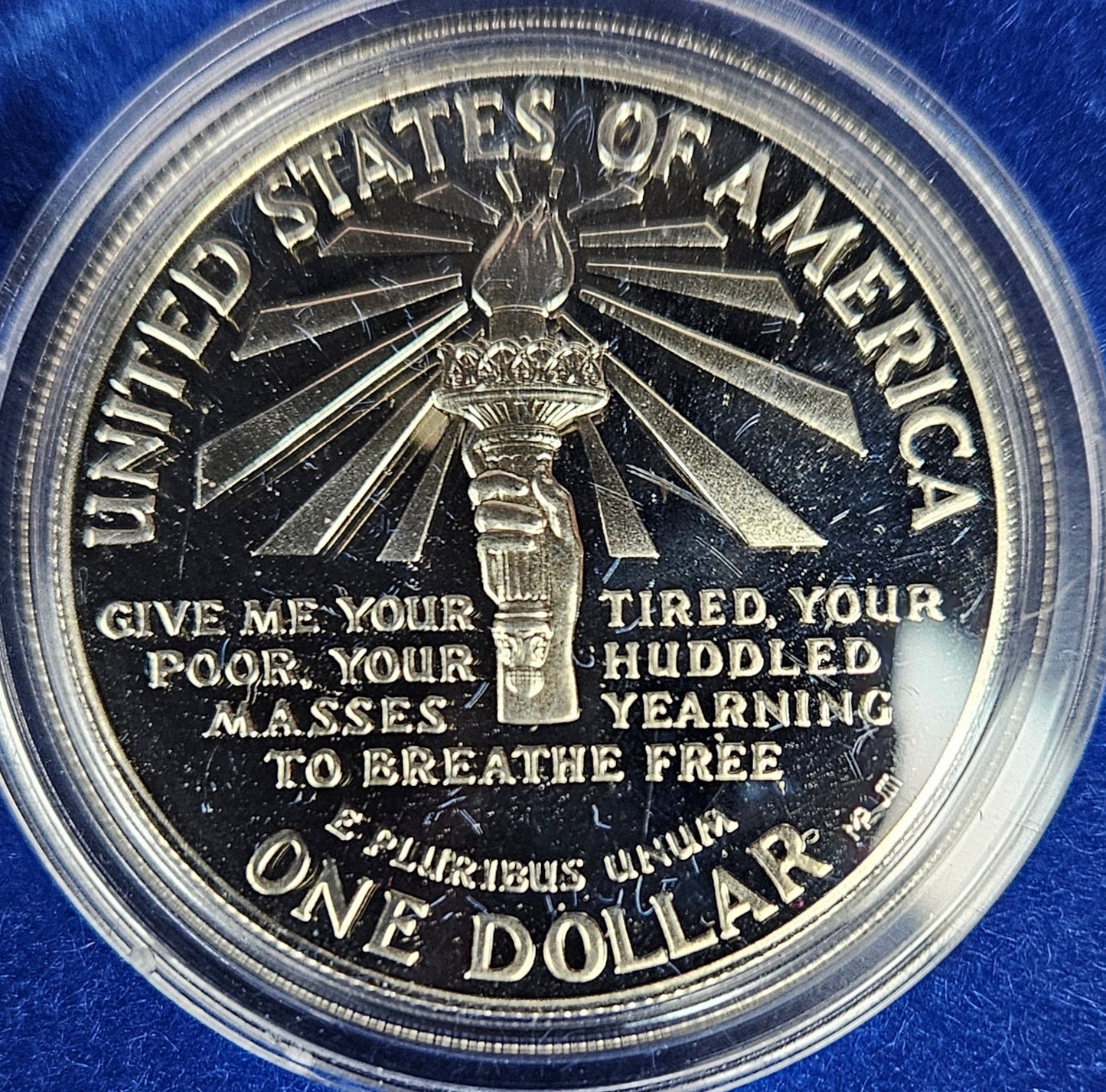 1986-S Statue of Liberty Commemorative Silver Dollar  Proof