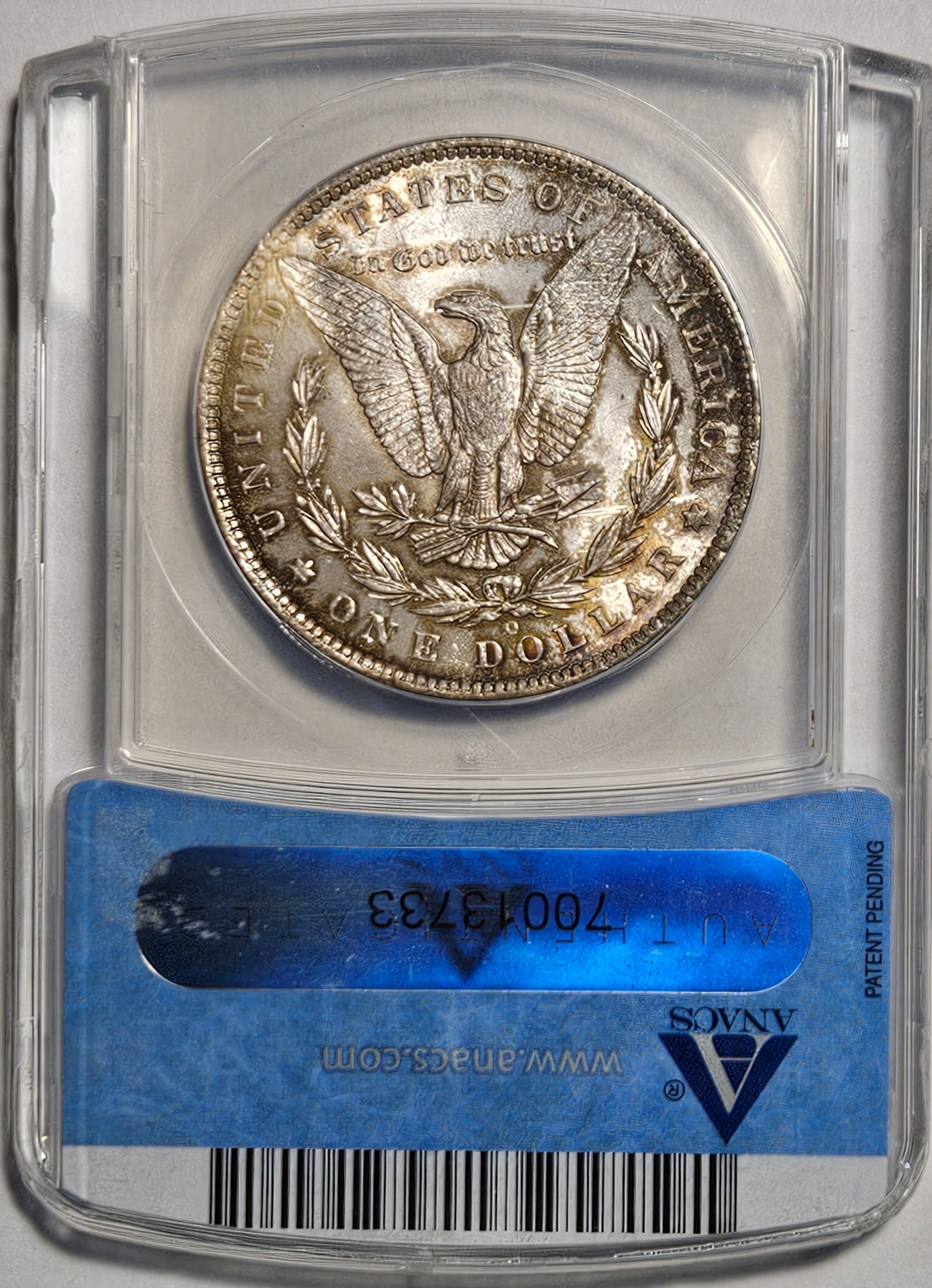 1885-O Morgan Silver Dollar ANACS MS63  Affordable Graded Example!!