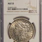 1897-O Morgan Silver Dollar NGC AU53