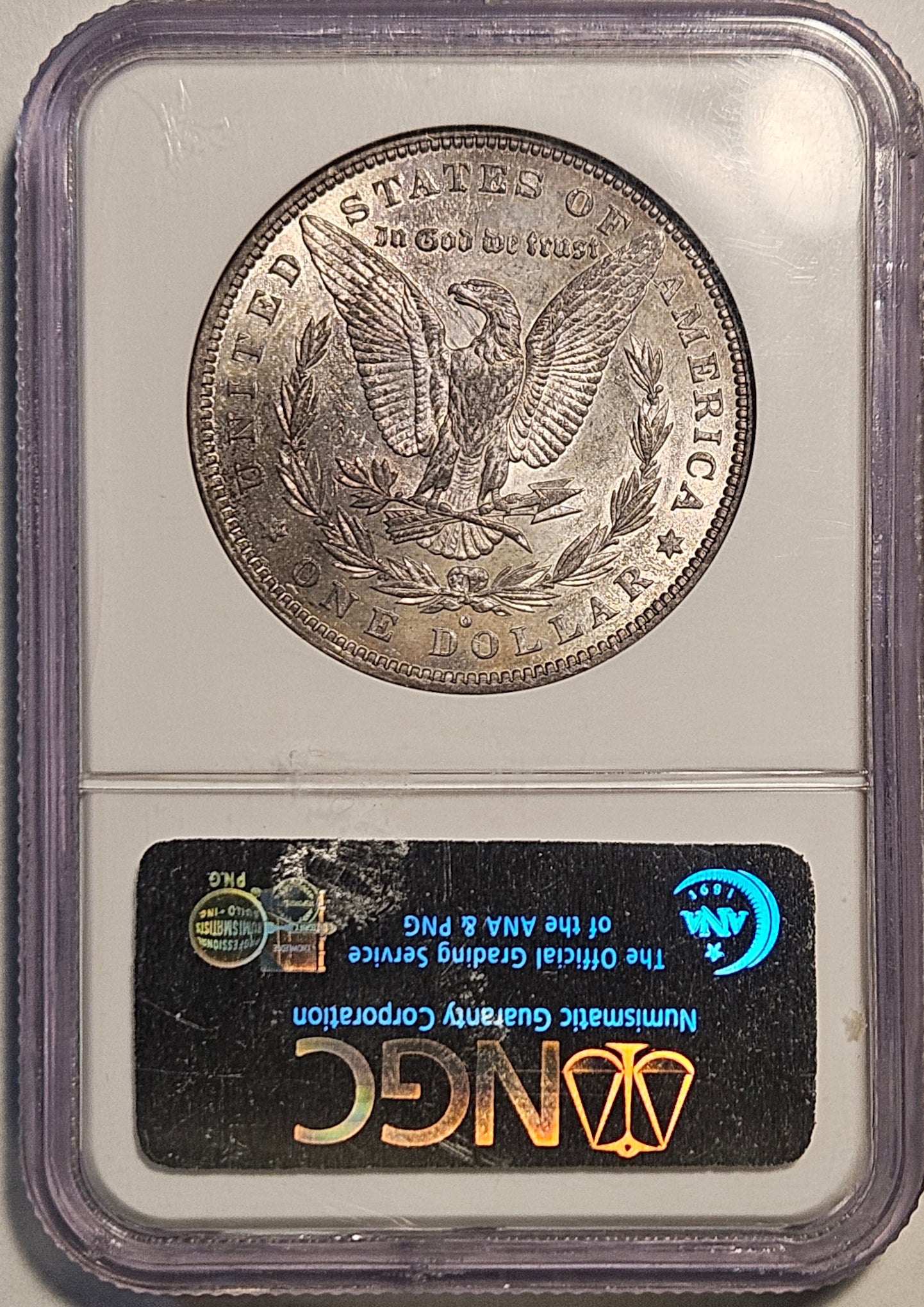 1880-O Morgan Silver Dollar NGC MS62