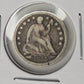 1855-P Seated Liberty Half Dime Ungraded Good  Nice Type Coin for Your Set!!