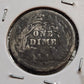 1889-P Seated Liberty Dime Ungraded Very Good