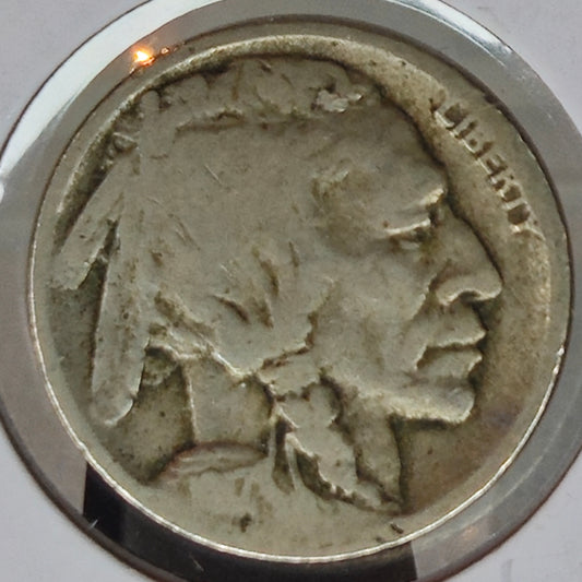 1917-D Buffalo Nickel Ungraded Good  Great Value!!
