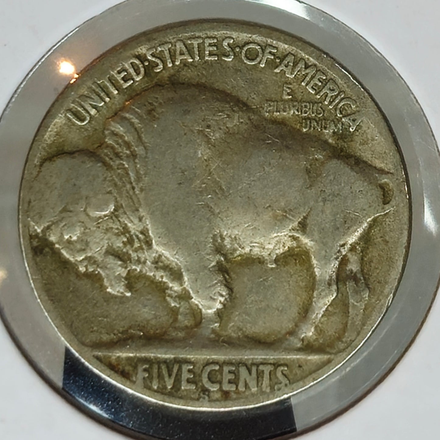 1924-S Buffalo Nickel Ungraded Very Good  Strong Date on this Coin!!