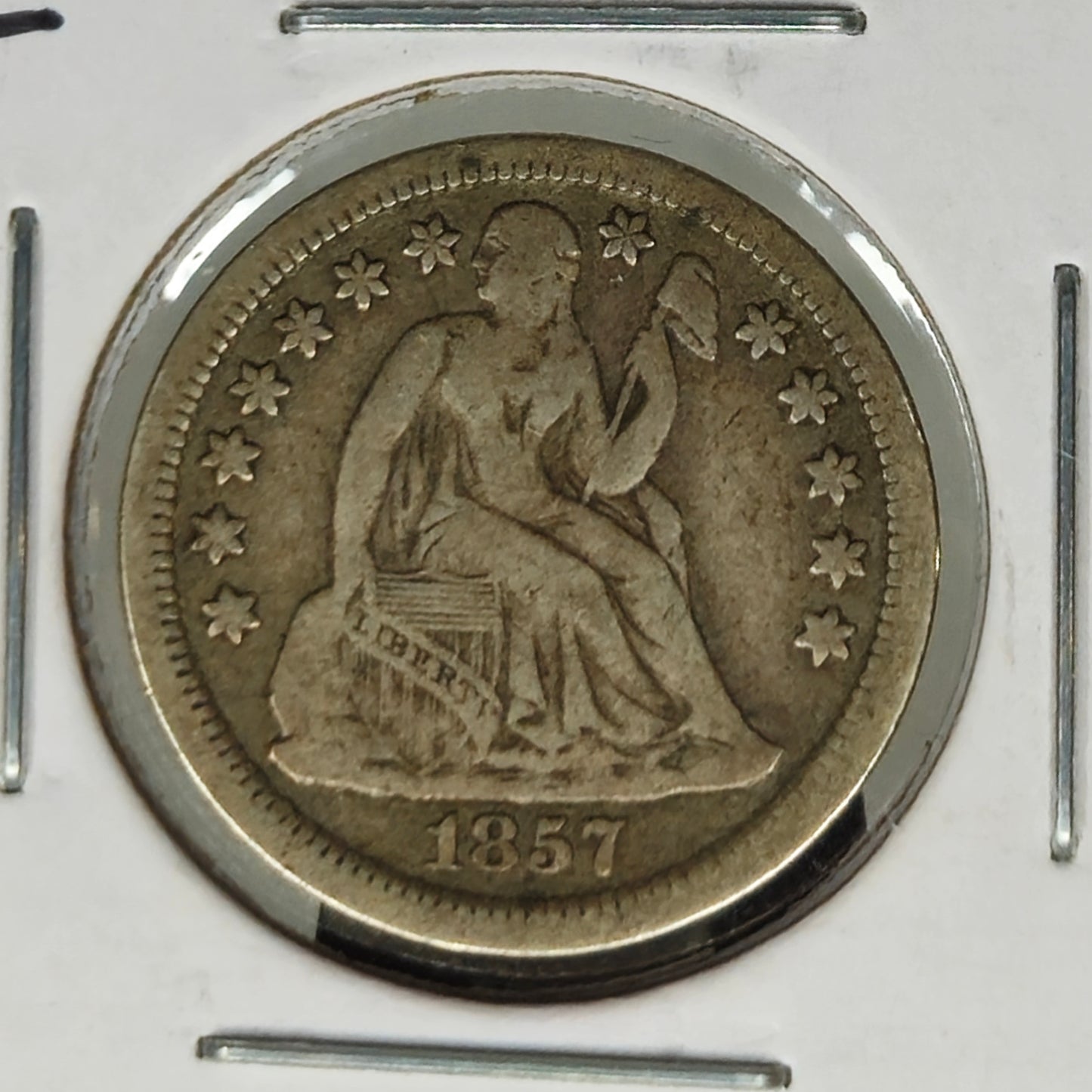 1857-P Liberty Seated Dime Ungraded Good