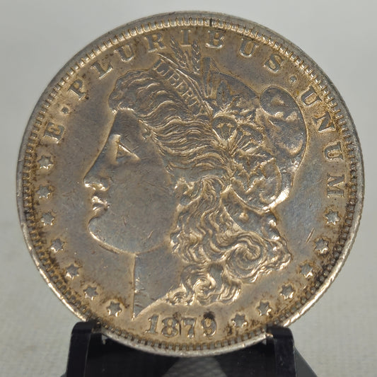 1879-P Morgan Dollar Ungraded Almost Uncirculated