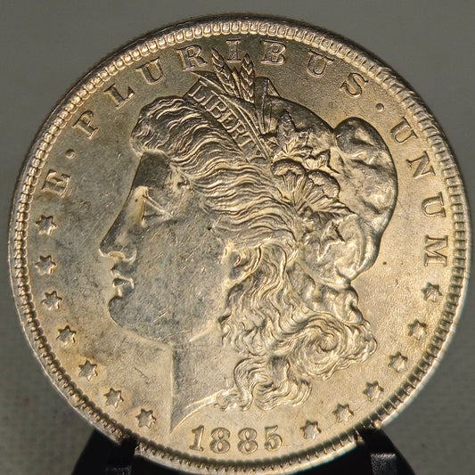 1885-P Morgan Dollar Ungraded Extra Fine